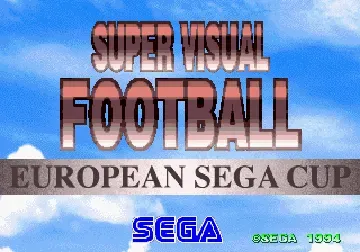 Super Visual Football: European Sega Cup-MAME 2003